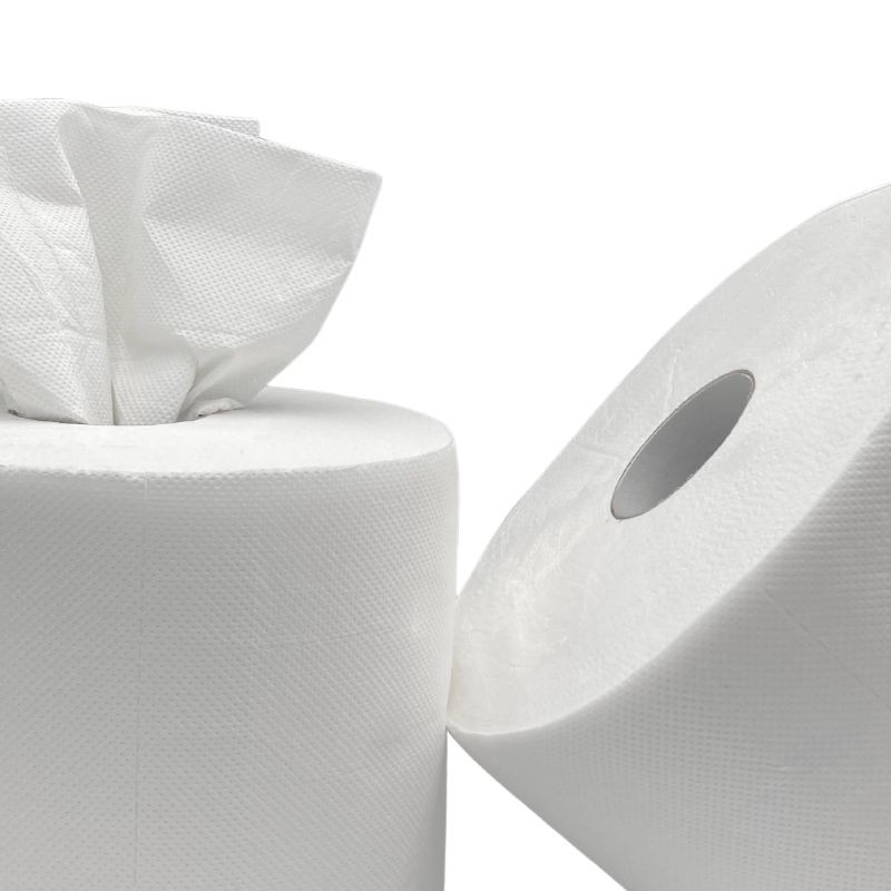 LOT DE 2 BOBINES DE PAPIER PURE OUATE 1000F - 2